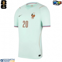Moški Nogometni dresi Francija Desire Doue #20 Gostujoči SP 2026 Kratek Rokav